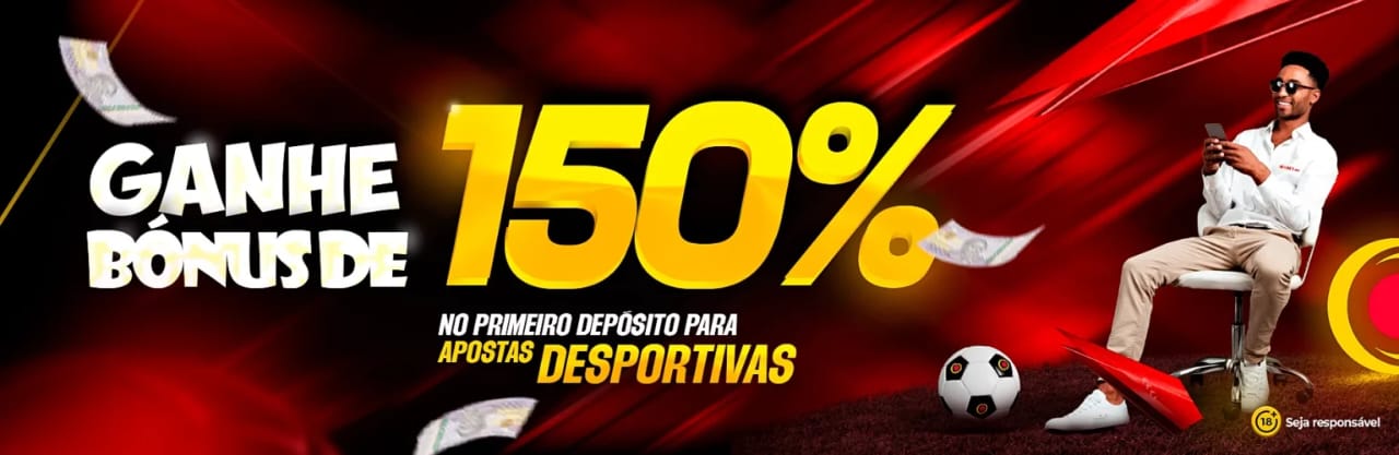 Promoção 1º Depósito - Apostas desportivas